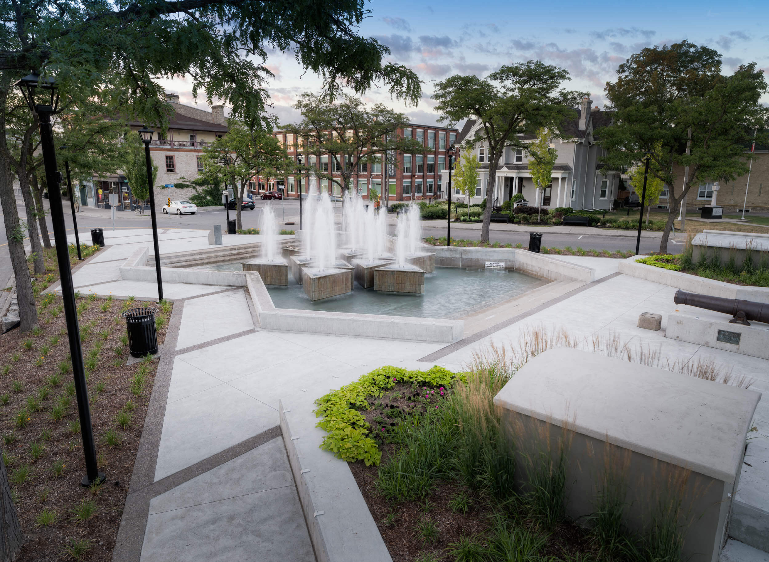 Hardscape Concrete Public Spaces